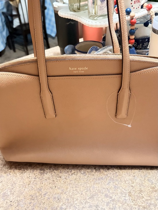 kate spade Handbags - kate spade tan leather structured tote